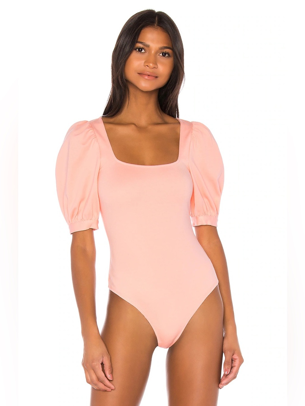 LPA Bria Bodysuit in Baby Pink